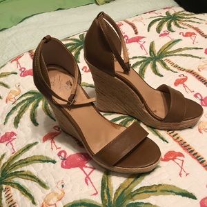 COPY - Coin Stewart wedge ankle strap espadrilles